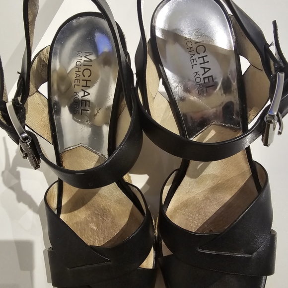 Michael Kors Wedge Sandals - Picture 6 of 7